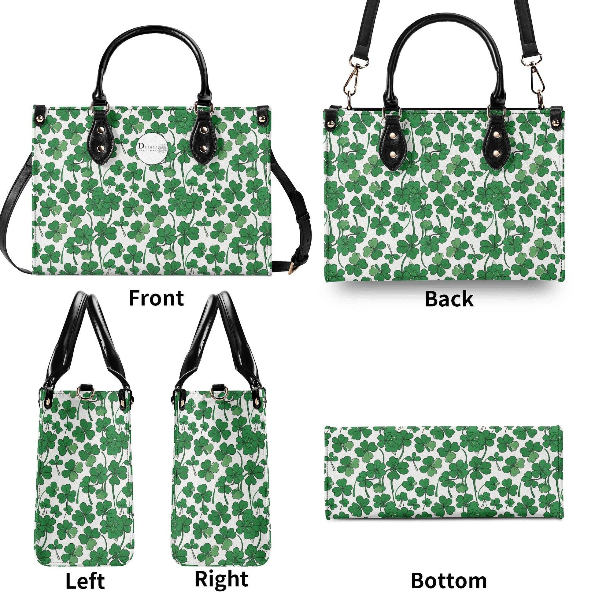 Little Clover Luxury Women Leather Handbag (3 sizes) - DeRose Seasonal