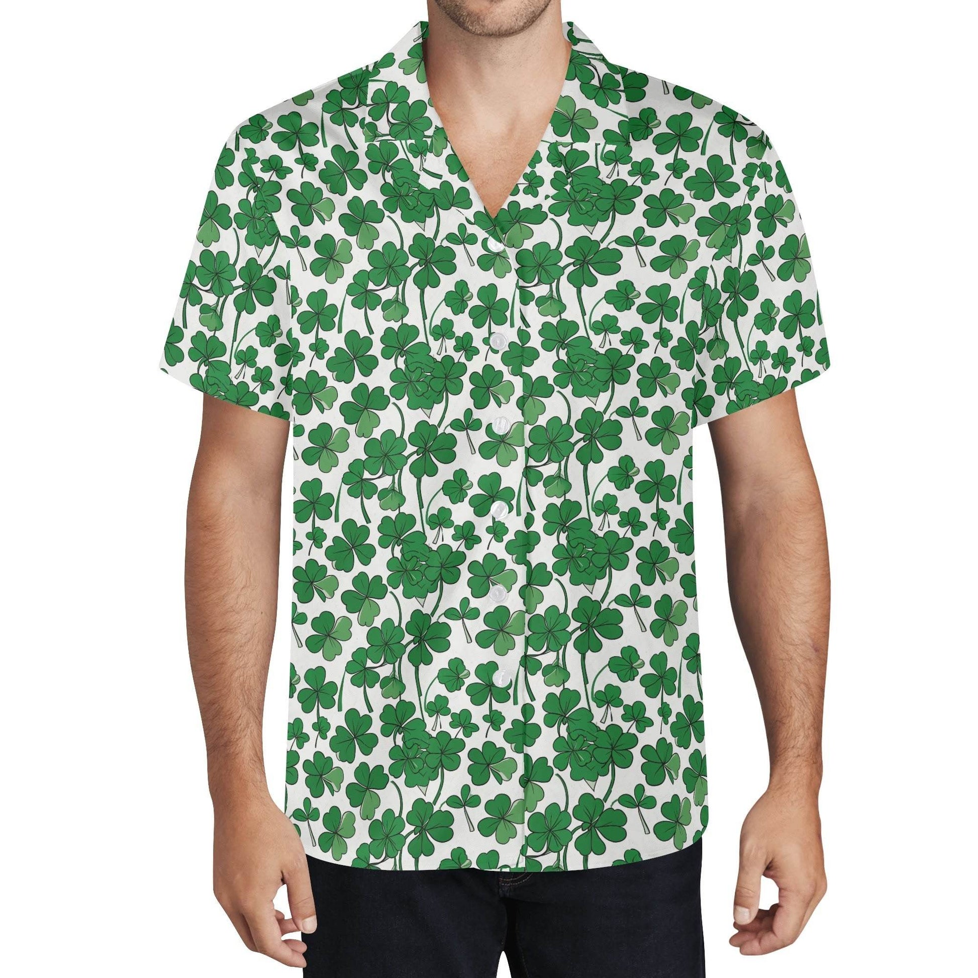 Little Clover Men's Casual Hawaiian Shirt - DeRose Seasonal