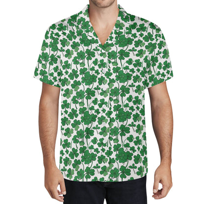 Little Clover Men's Casual Hawaiian Shirt - DeRose Seasonal