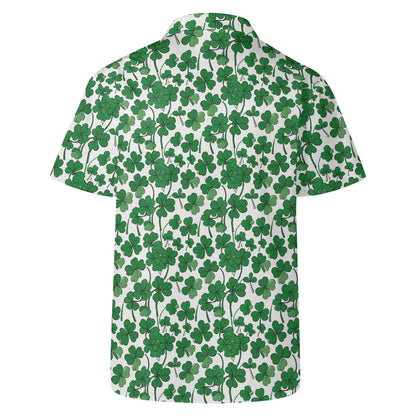 Little Clover Men's Casual Hawaiian Shirt - DeRose Seasonal