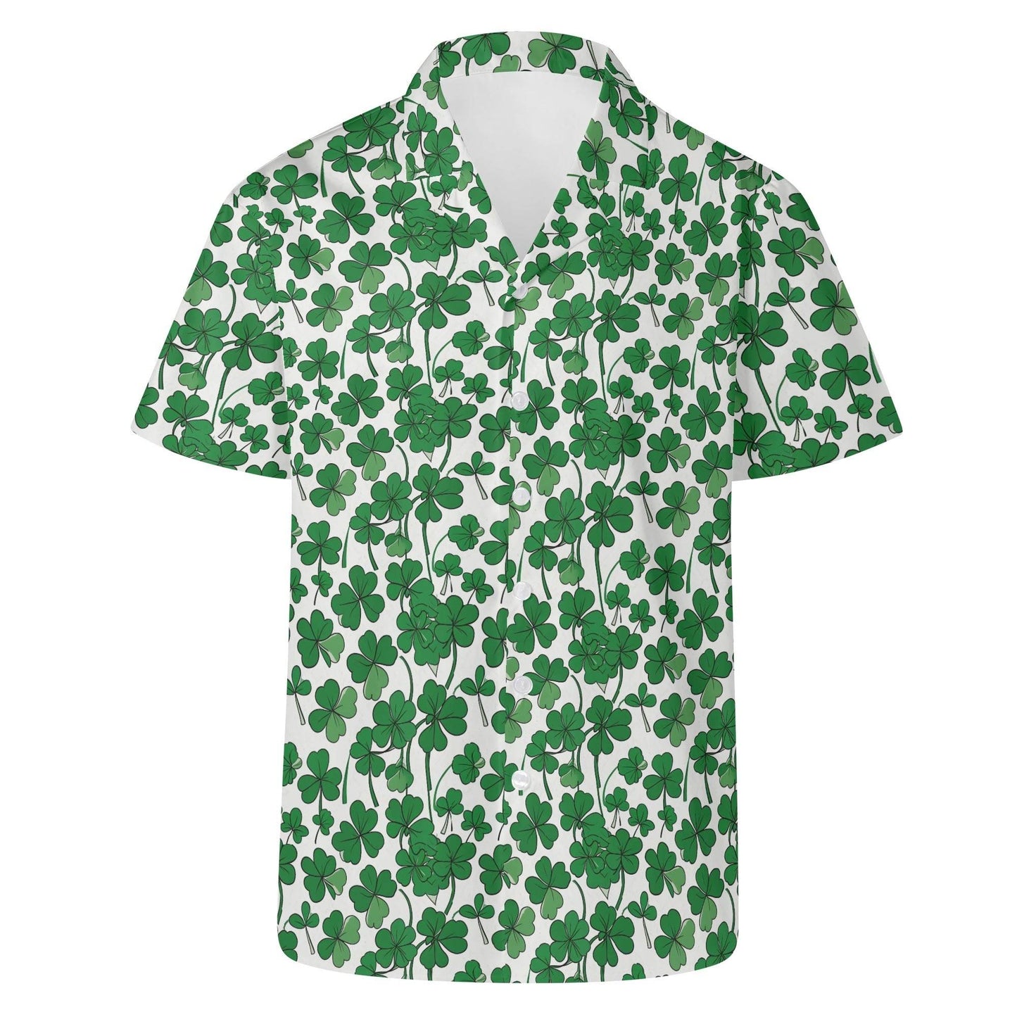 Little Clover Men's Casual Hawaiian Shirt - DeRose Seasonal
