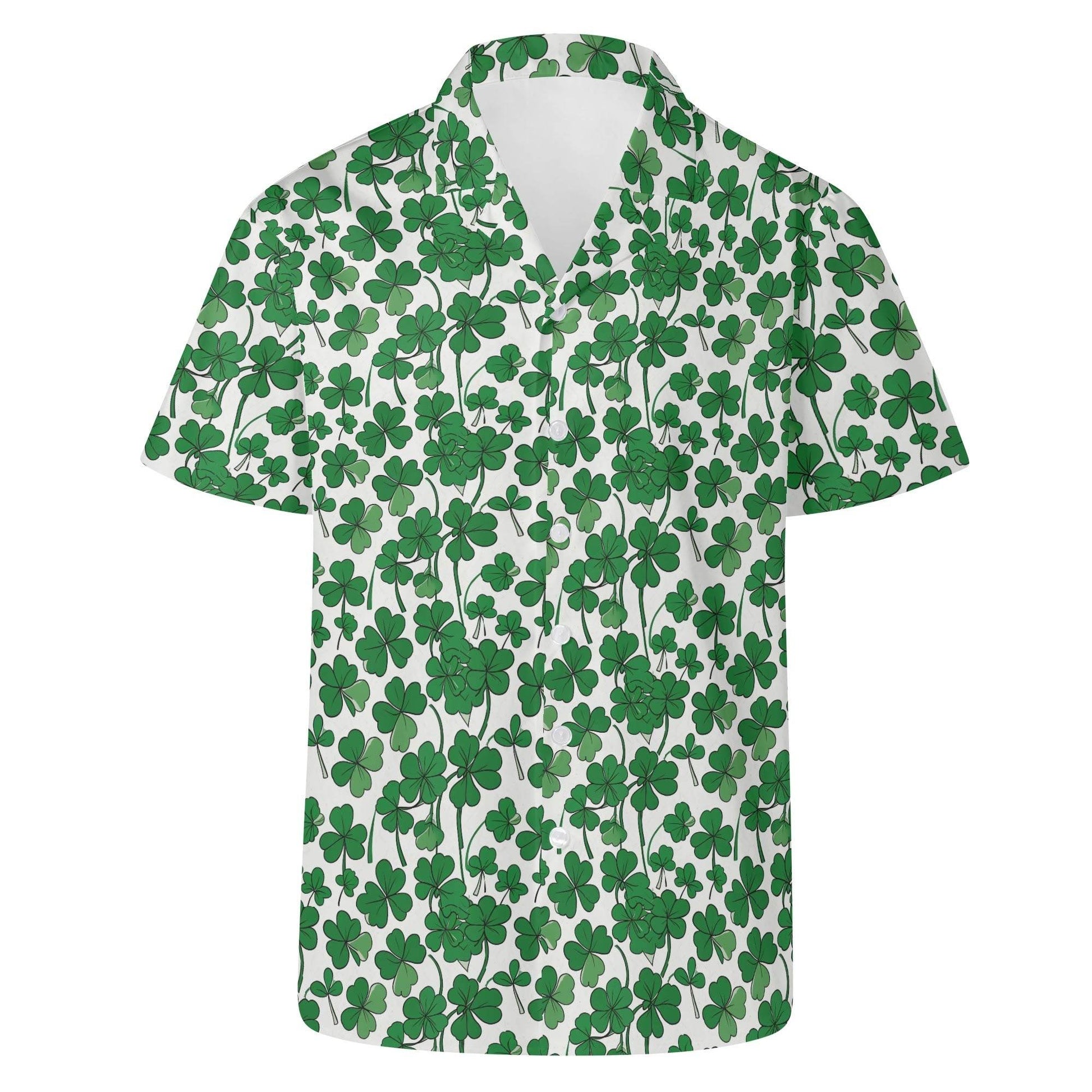 Little Clover Men's Casual Hawaiian Shirt - DeRose Seasonal