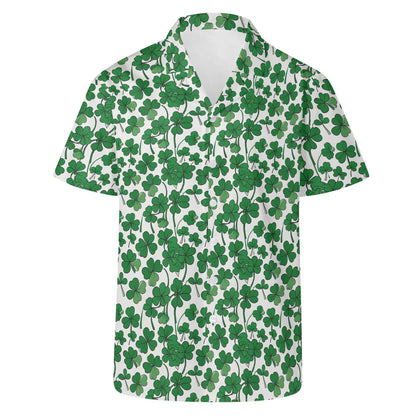 Little Clover Men's Casual Hawaiian Shirt - DeRose Seasonal