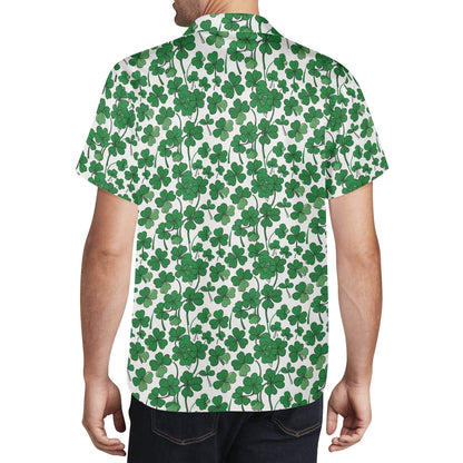 Little Clover Men's Casual Hawaiian Shirt - DeRose Seasonal