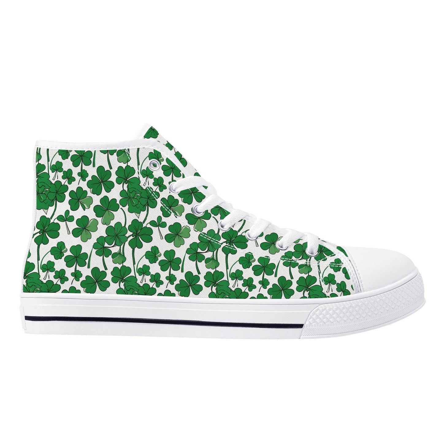 Little Clover Men's High Top Canvas Shoes - DeRose Seasonal