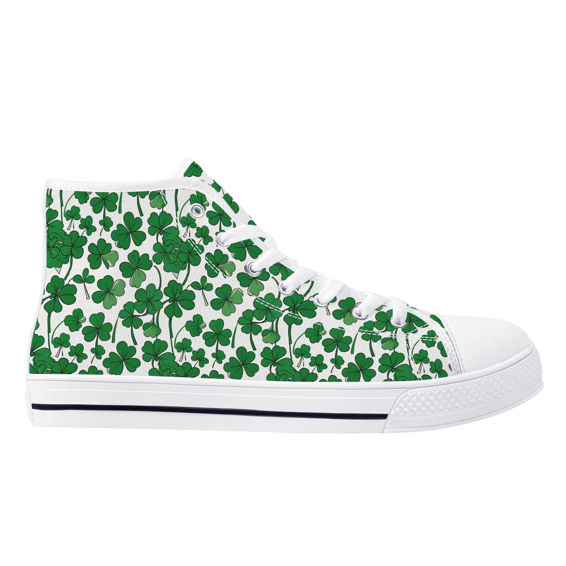Little Clover Men's High Top Canvas Shoes - DeRose Seasonal