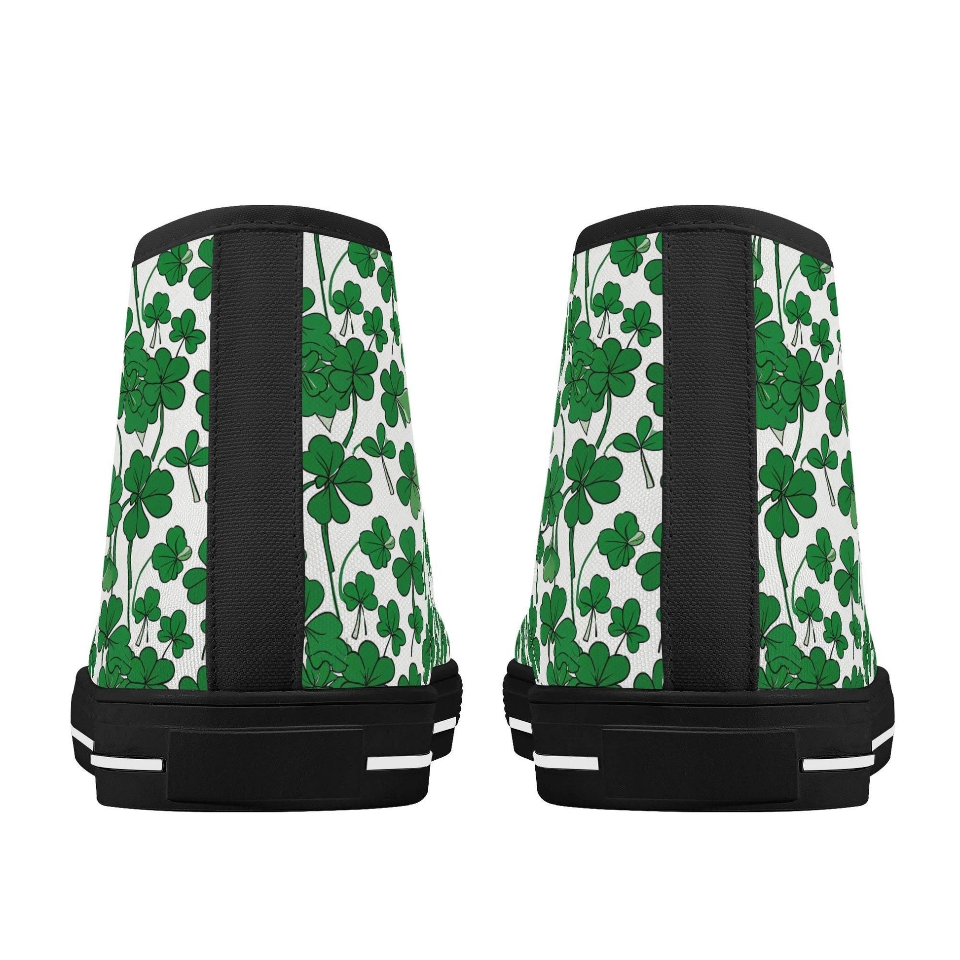 Little Clover Men's High Top Canvas Shoes - DeRose Seasonal