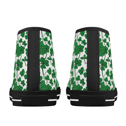 Little Clover Men's High Top Canvas Shoes - DeRose Seasonal