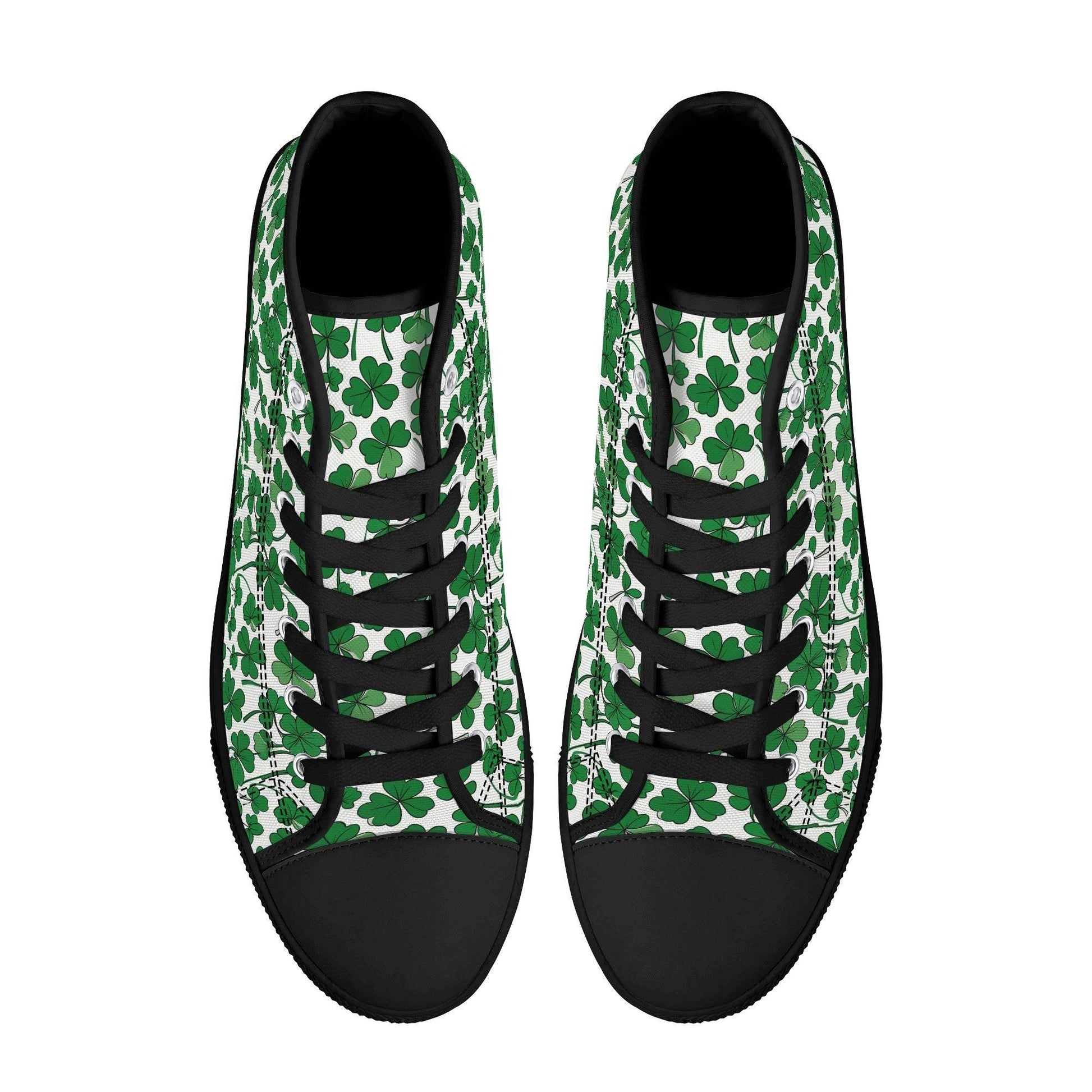 Little Clover Men's High Top Canvas Shoes - DeRose Seasonal