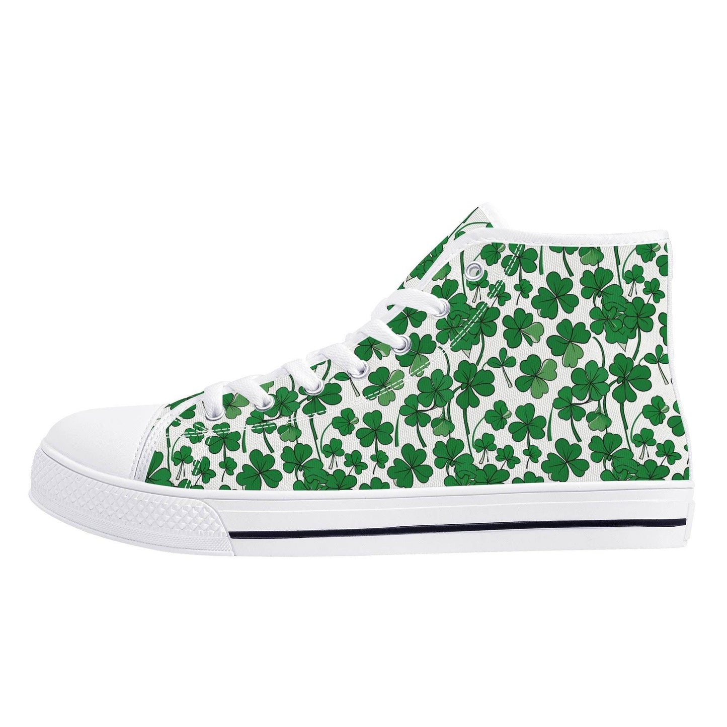 Little Clover Men's High Top Canvas Shoes - DeRose Seasonal