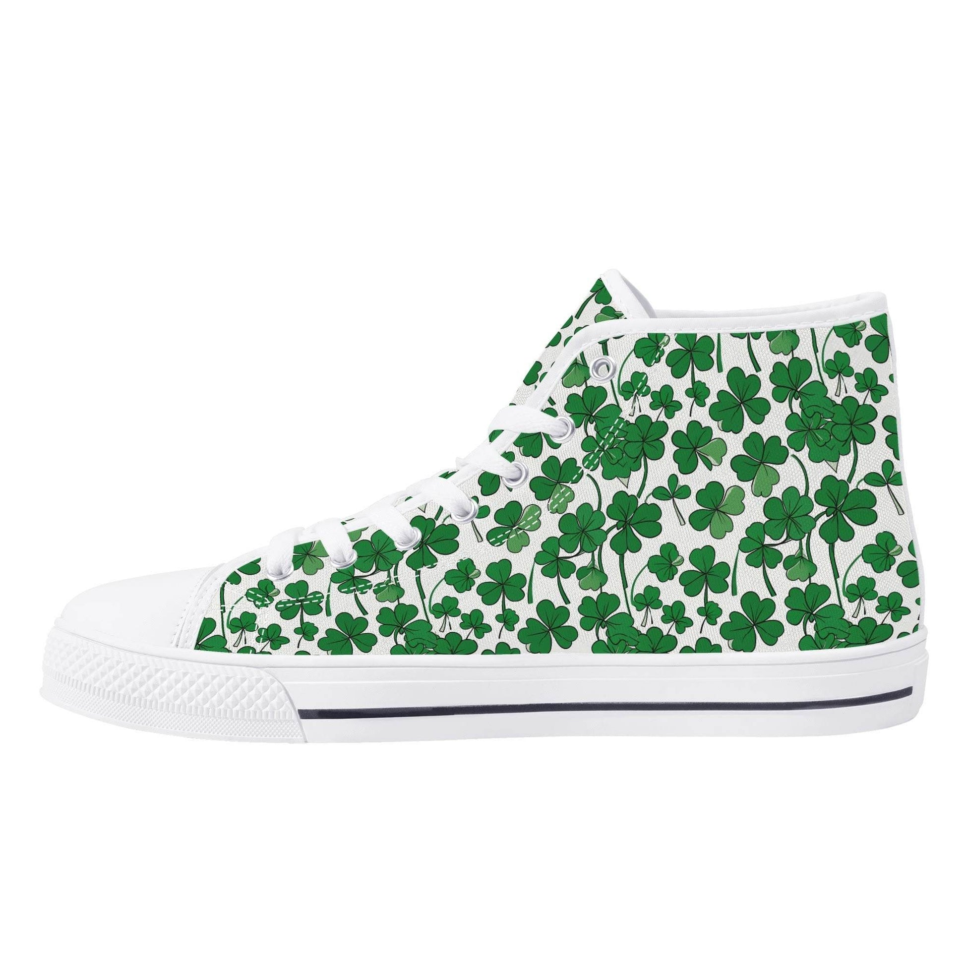Little Clover Men's High Top Canvas Shoes - DeRose Seasonal