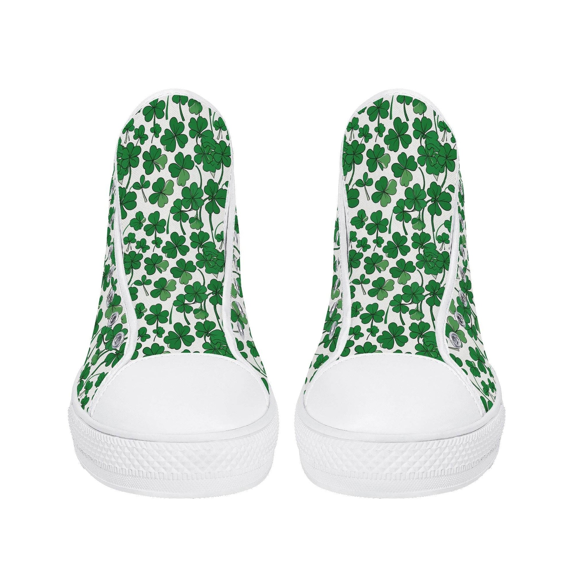 Little Clover Men's High Top Canvas Shoes - DeRose Seasonal