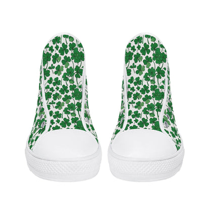Little Clover Men's High Top Canvas Shoes - DeRose Seasonal
