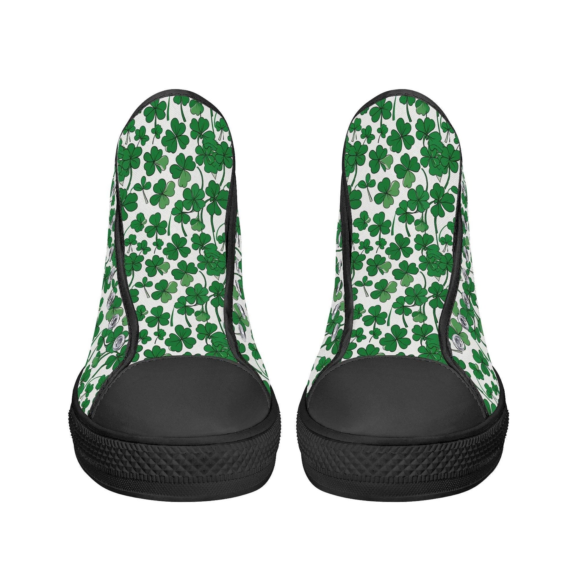 Little Clover Men's High Top Canvas Shoes - DeRose Seasonal