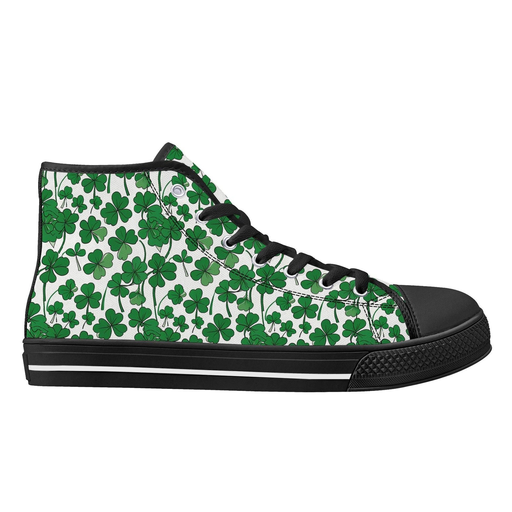 Little Clover Men's High Top Canvas Shoes - DeRose Seasonal