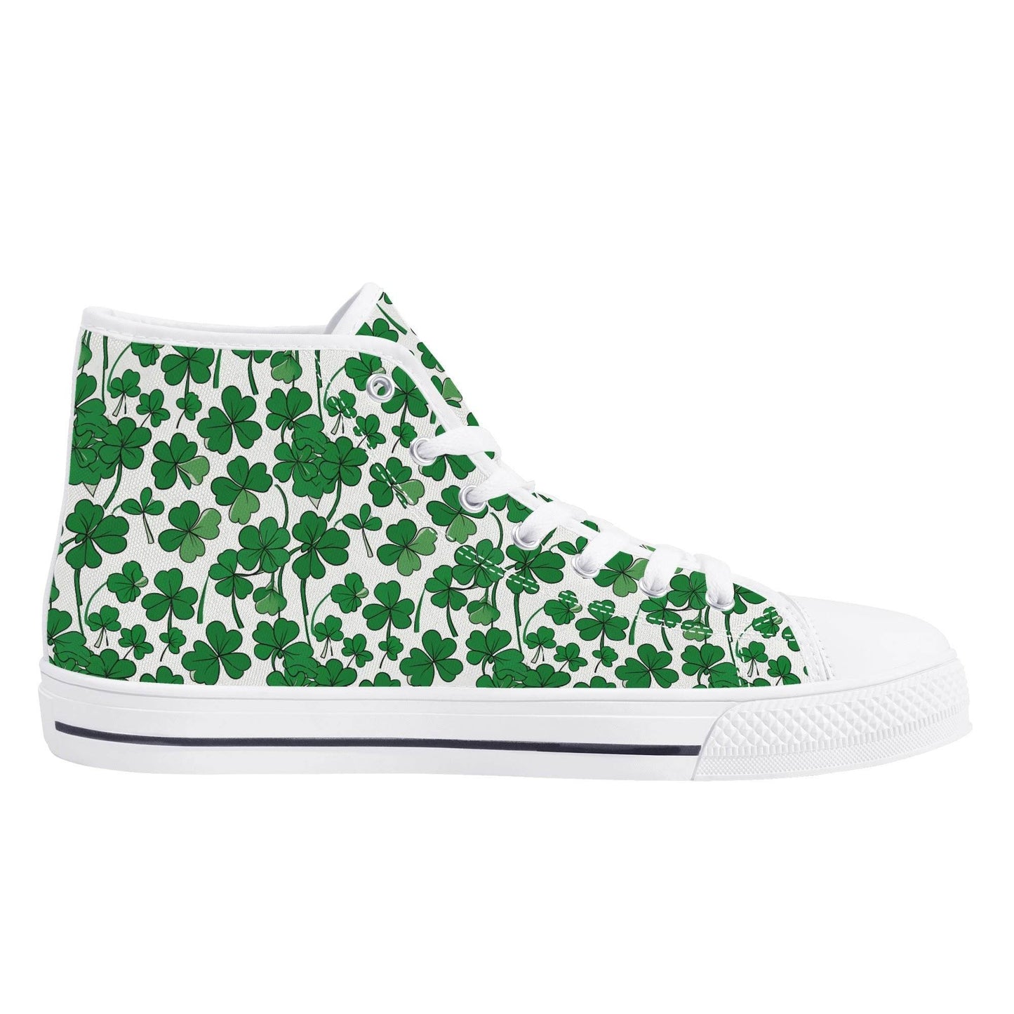 Little Clover Men's High Top Canvas Shoes - DeRose Seasonal