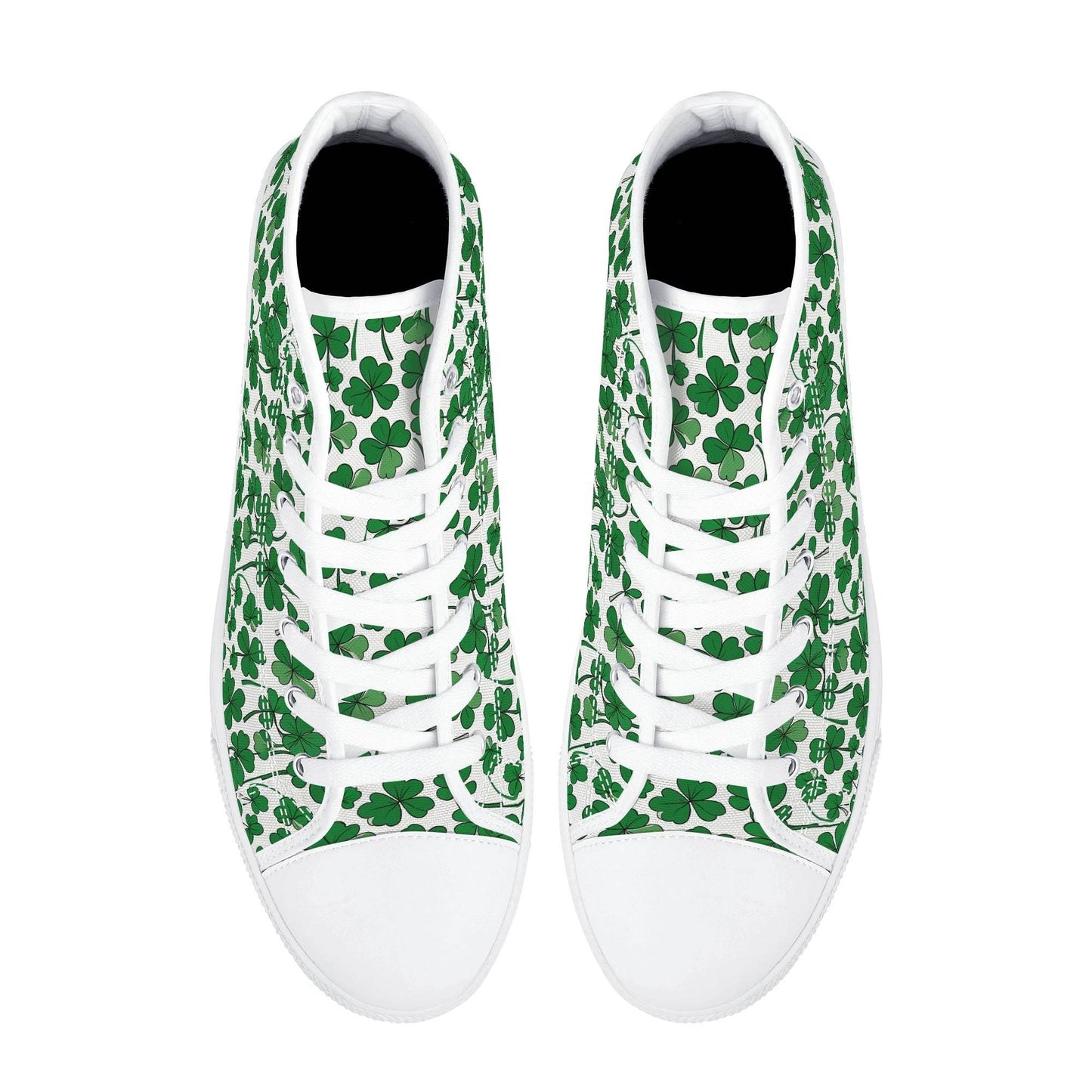 Little Clover Men's High Top Canvas Shoes - DeRose Seasonal
