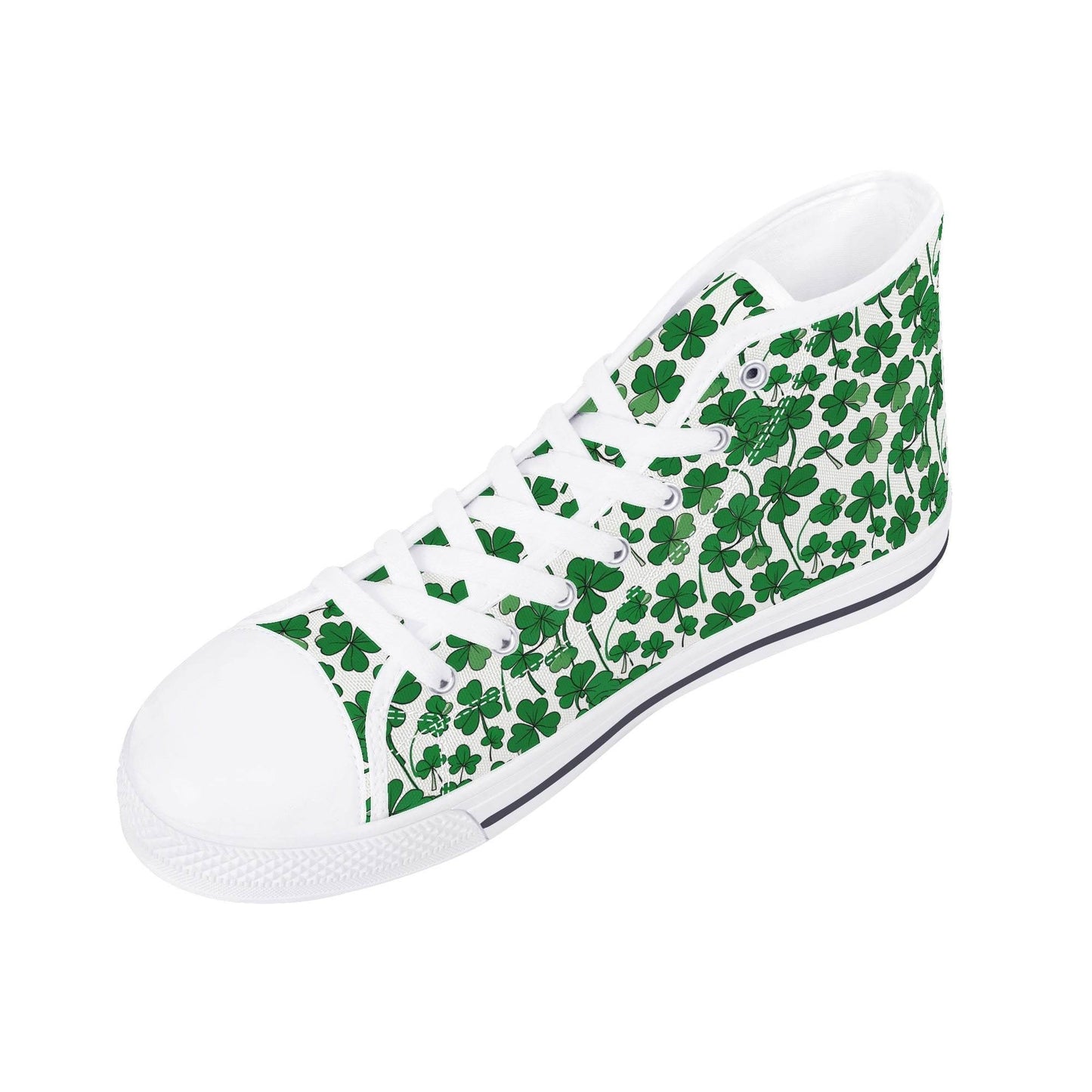 Little Clover Men's High Top Canvas Shoes - DeRose Seasonal