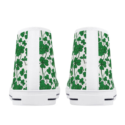 Little Clover Men's High Top Canvas Shoes - DeRose Seasonal