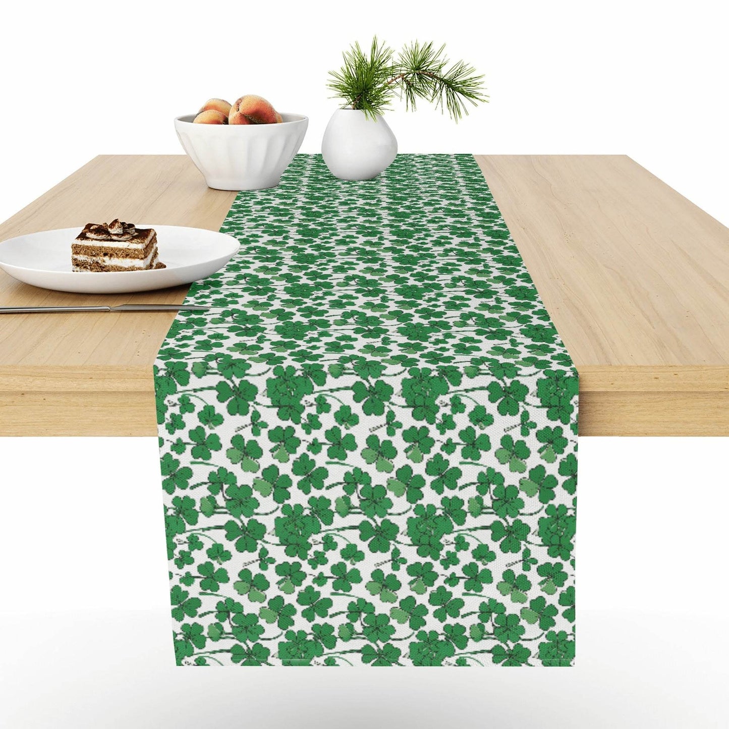 Little Clover Polyester Table Runner - DeRose Seasonal