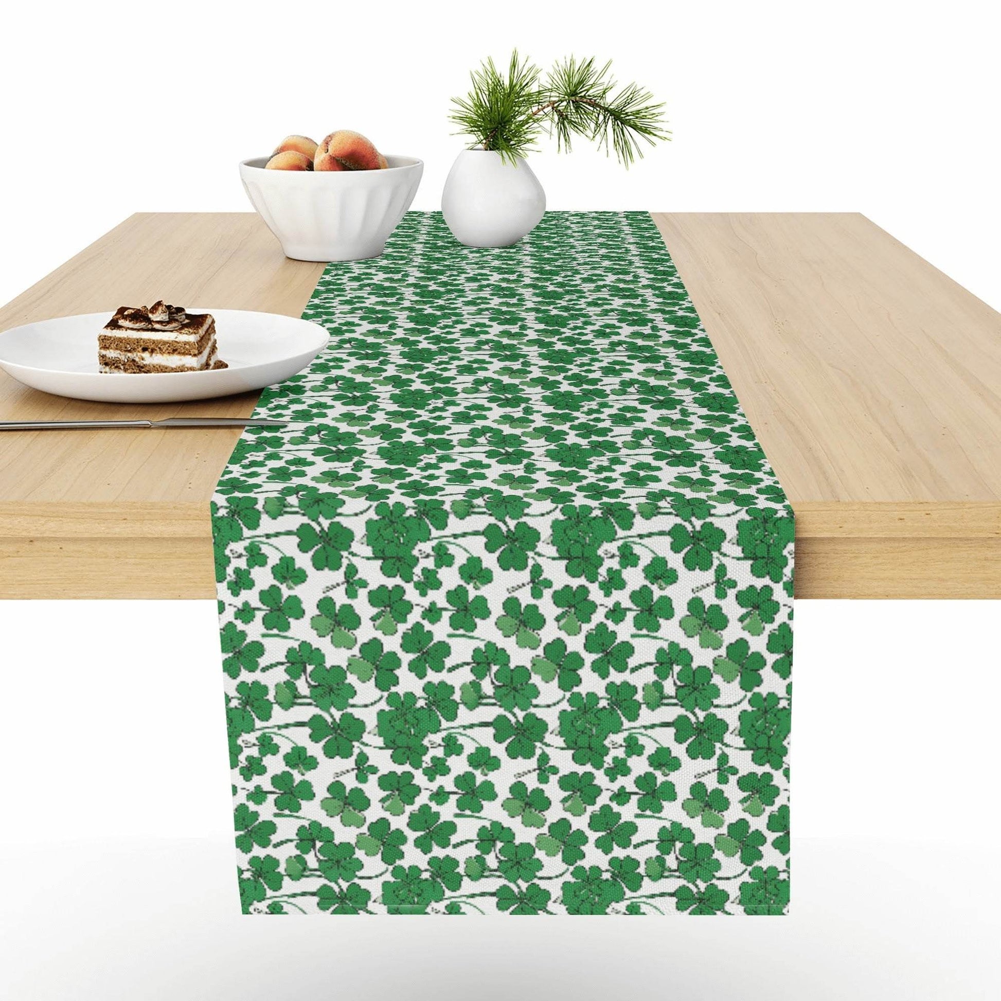 Little Clover Polyester Table Runner - DeRose Seasonal