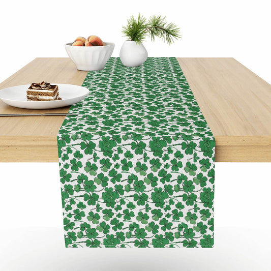 Little Clover Polyester Table Runner - DeRose Seasonal