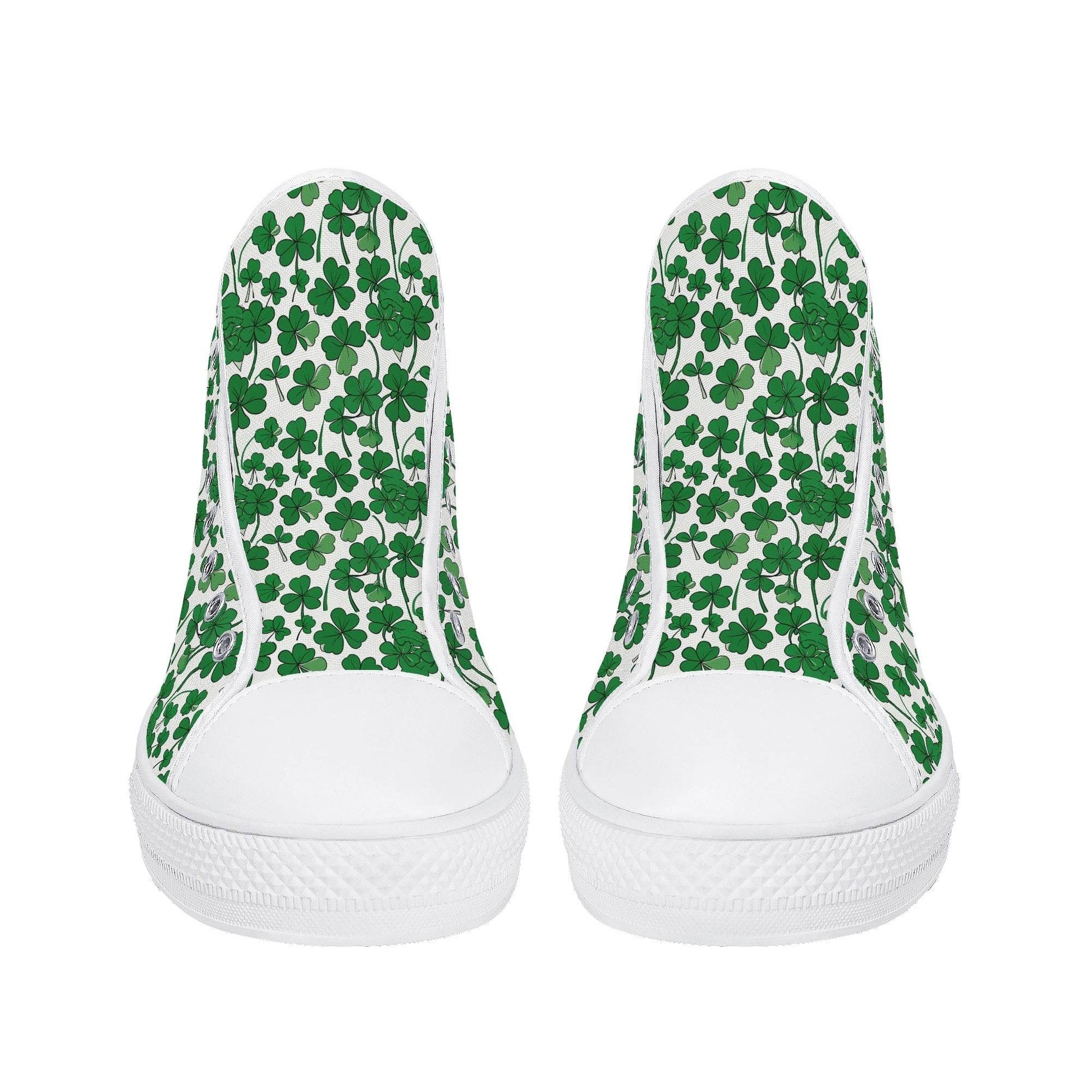 Little Clover Women's High Top Canvas Shoes - DeRose Seasonal