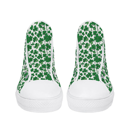 Little Clover Women's High Top Canvas Shoes - DeRose Seasonal