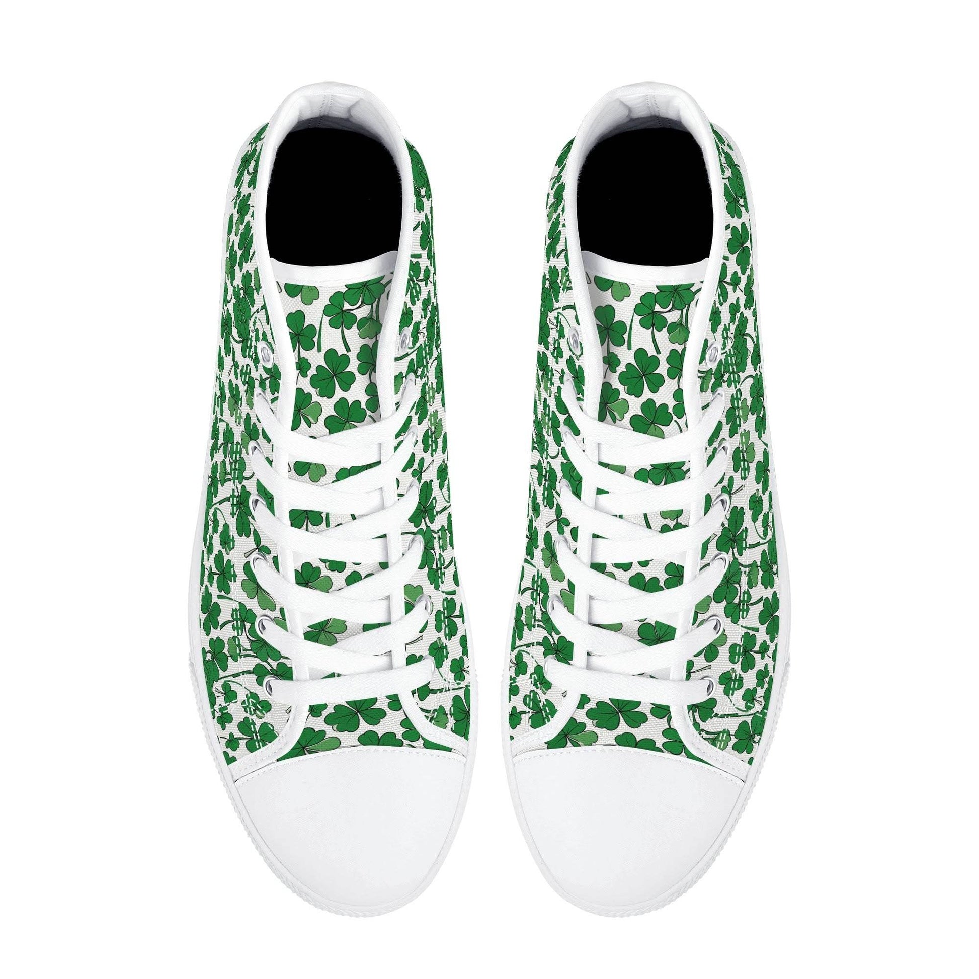 Little Clover Women's High Top Canvas Shoes - DeRose Seasonal