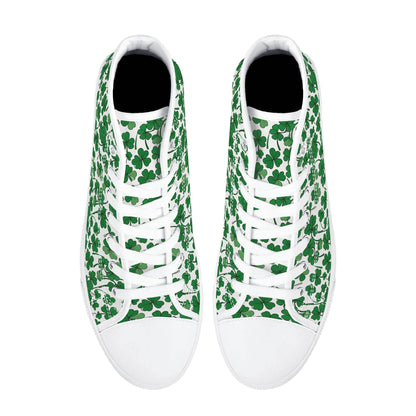 Little Clover Women's High Top Canvas Shoes - DeRose Seasonal
