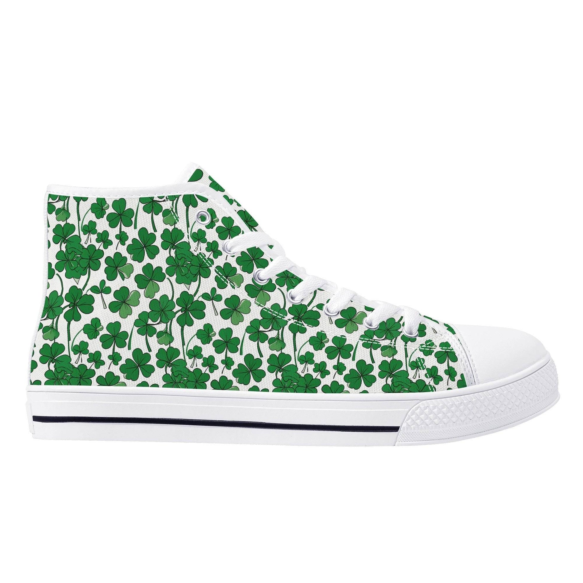 Little Clover Women's High Top Canvas Shoes - DeRose Seasonal
