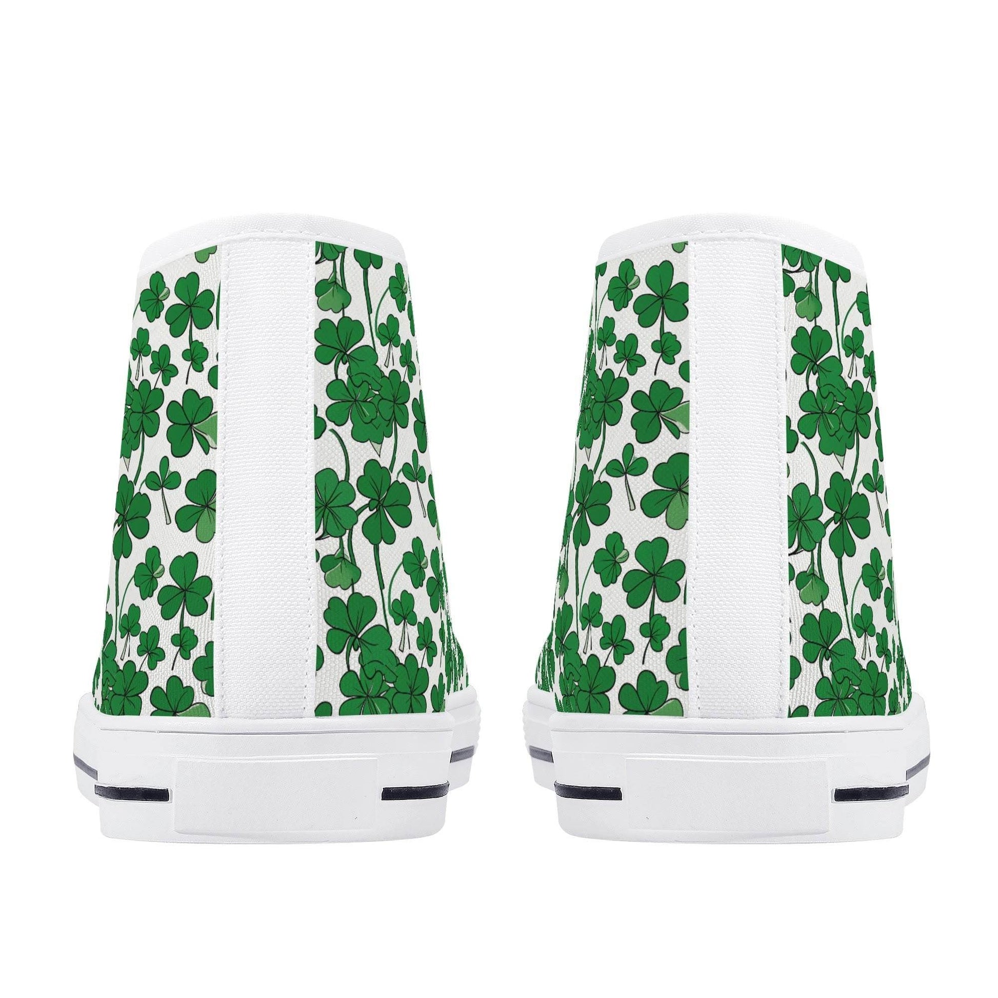 Little Clover Women's High Top Canvas Shoes - DeRose Seasonal