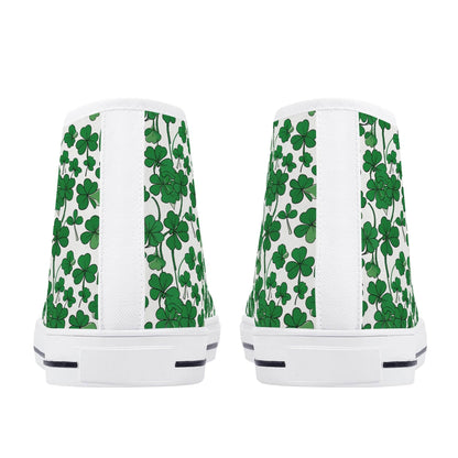 Little Clover Women's High Top Canvas Shoes - DeRose Seasonal