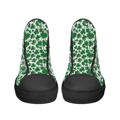 Little Clover Women's High Top Canvas Shoes - DeRose Seasonal