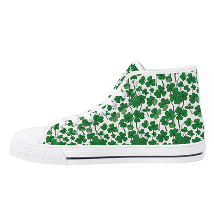 Little Clover Women's High Top Canvas Shoes - DeRose Seasonal