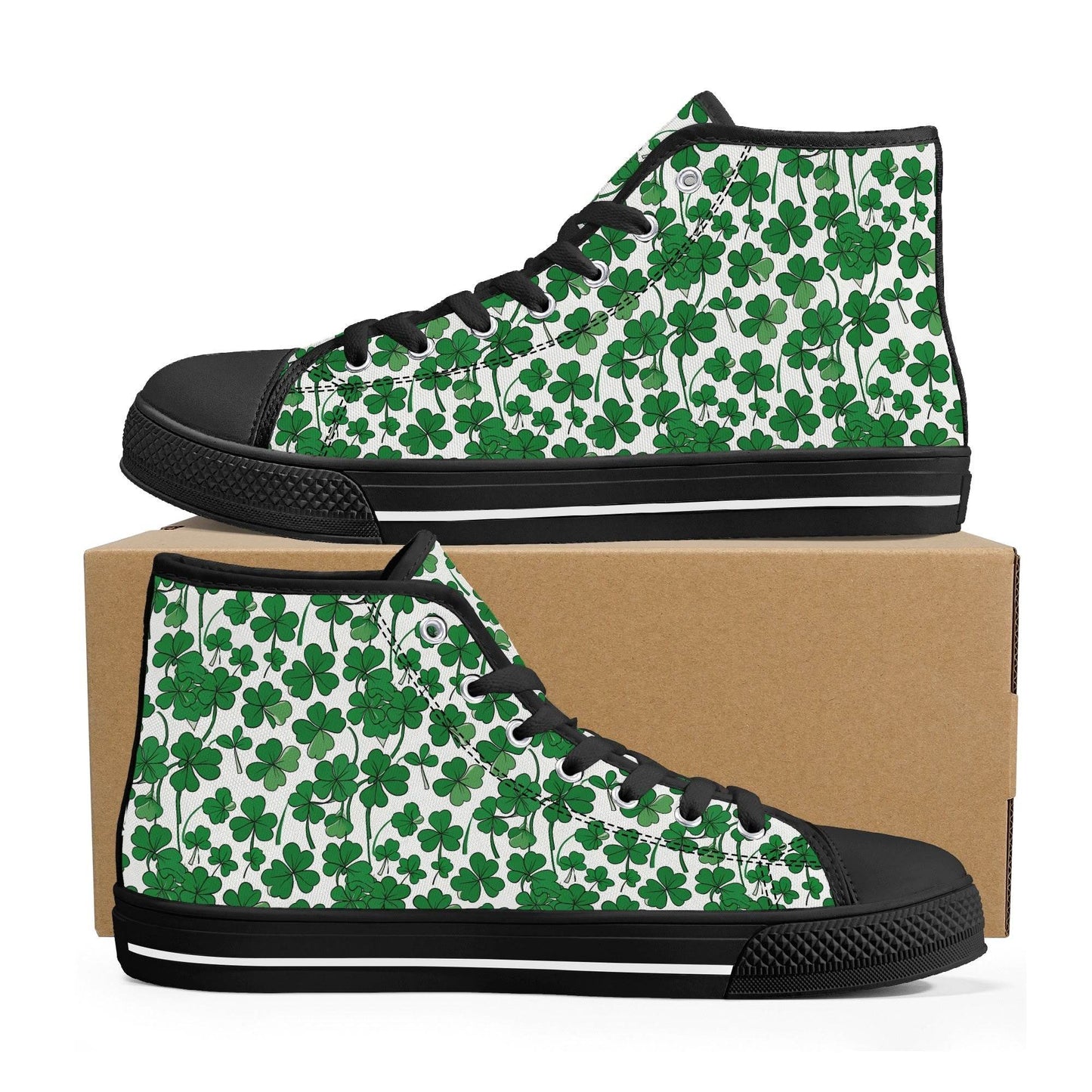 Little Clover Women's High Top Canvas Shoes - DeRose Seasonal