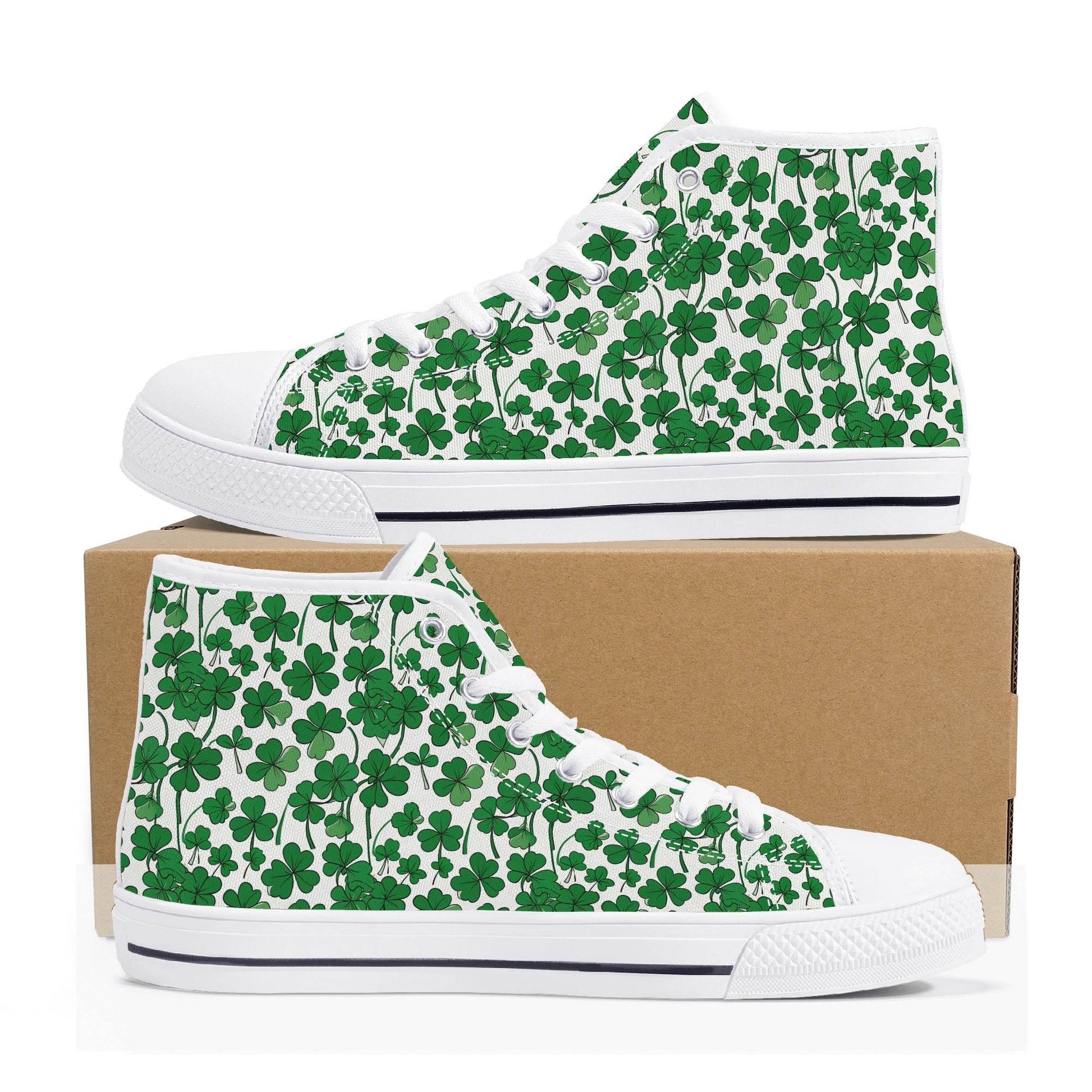 Little Clover Women's High Top Canvas Shoes - DeRose Seasonal