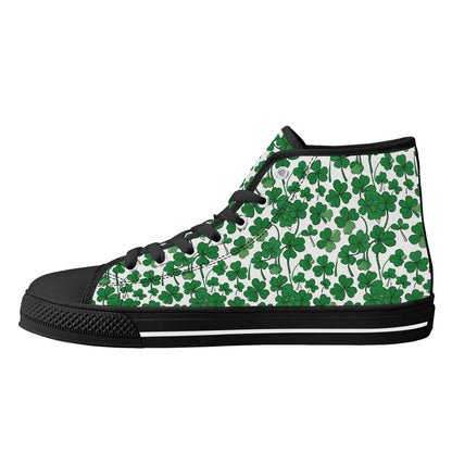 Little Clover Women's High Top Canvas Shoes - DeRose Seasonal