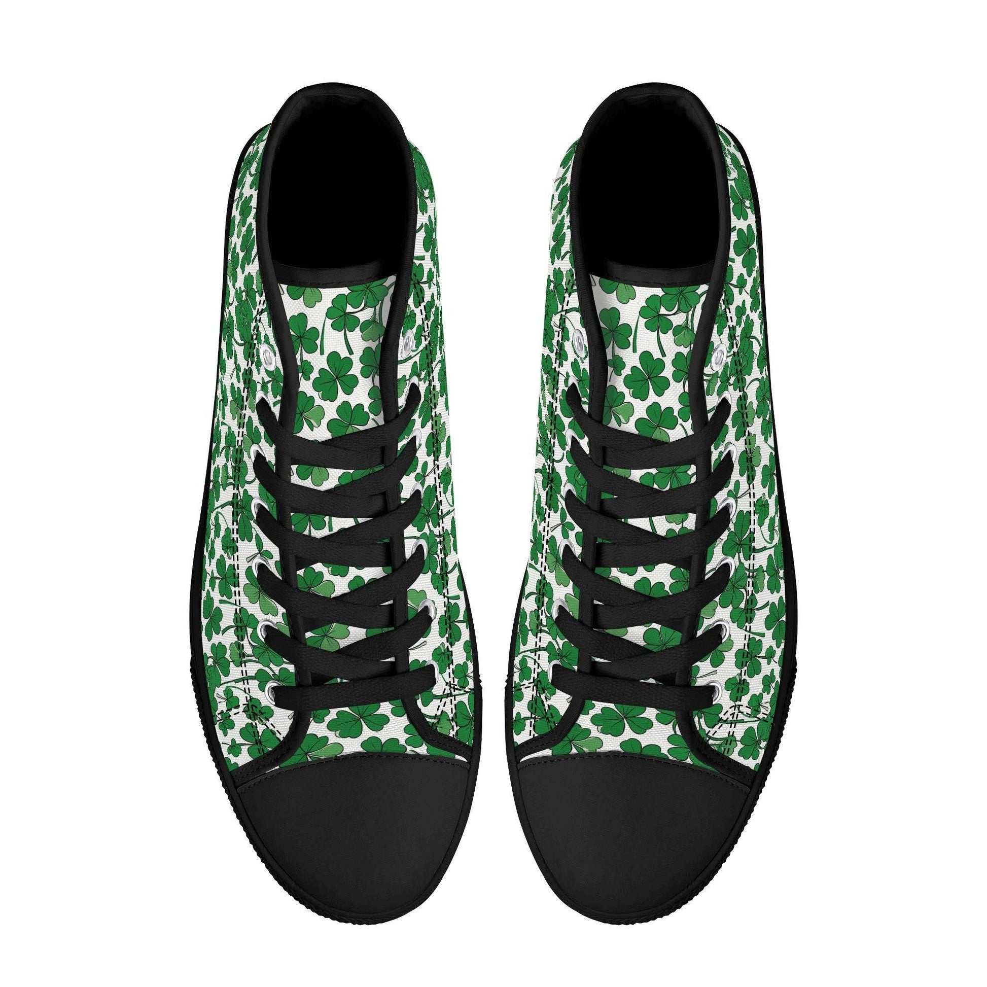 Little Clover Women's High Top Canvas Shoes - DeRose Seasonal