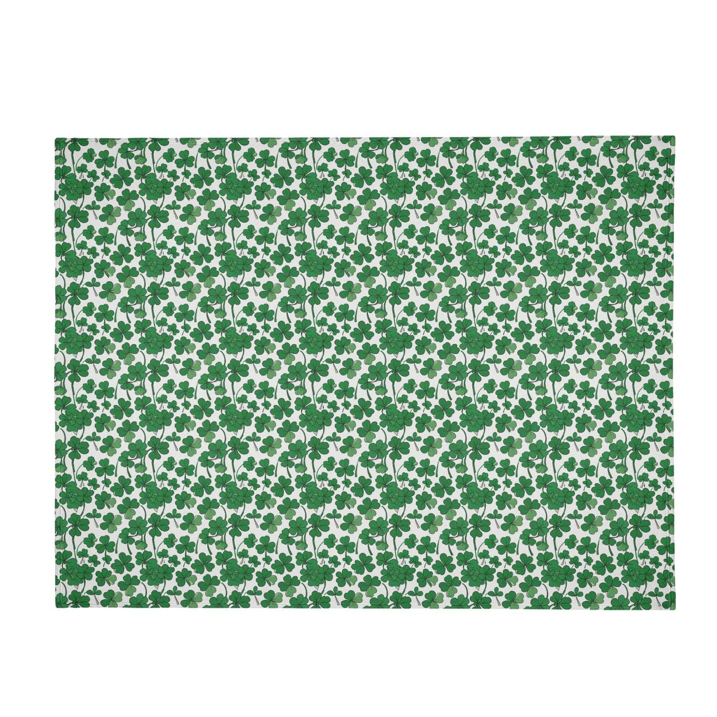 Little Clovers Flannel Breathable Blanket 4 Sizes - DeRose Seasonal