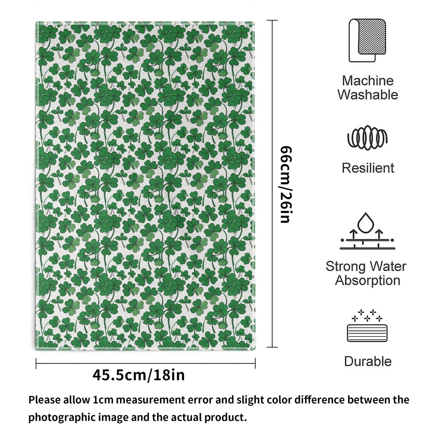 Little Clovers Hand Towels (6 Pcs) - DeRose Seasonal