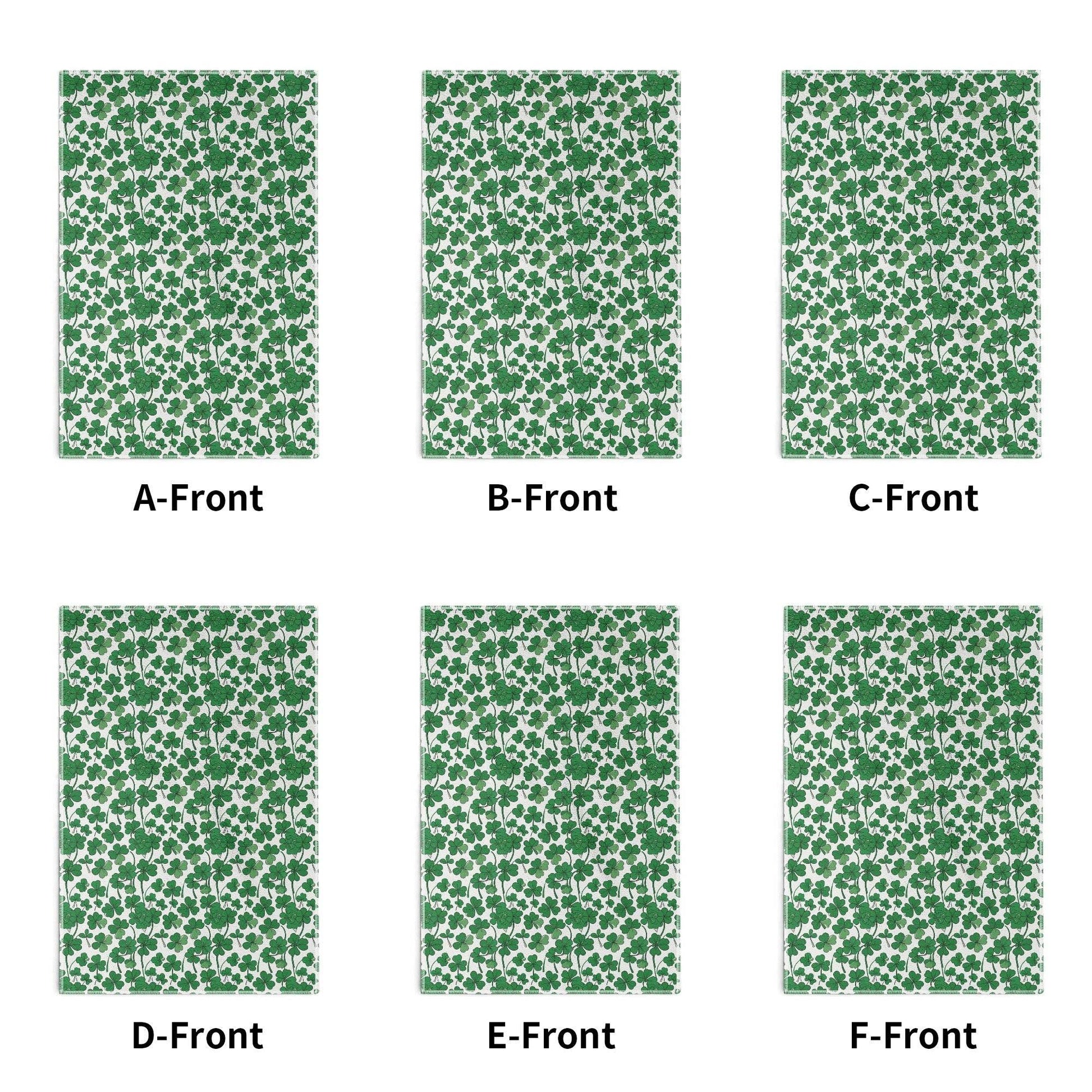 Little Clovers Hand Towels (6 Pcs) - DeRose Seasonal
