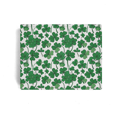 Little Clovers Leather Men's Folded Wallet - DeRose Seasonal
