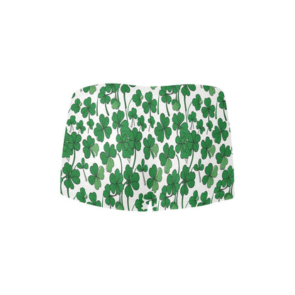 Little Clovers Women's Underwear Briefs Women's Boyshort Panties (Model L31) - DeRose Seasonal