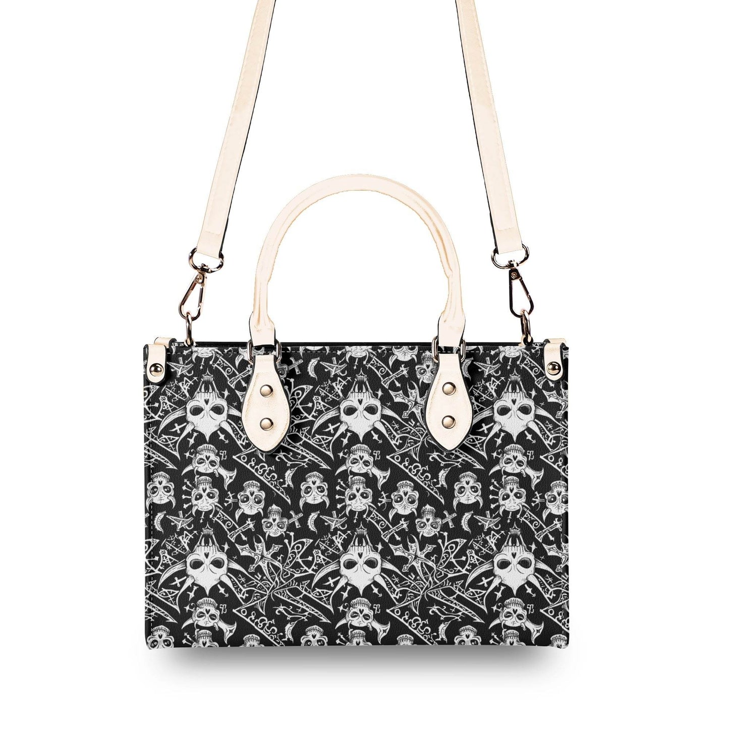 Little Devils Luxury Women's Leather Handbag (3 sizes) - DeRose Seasonal