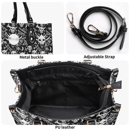 Little Devils Luxury Women's Leather Handbag (3 sizes) - DeRose Seasonal