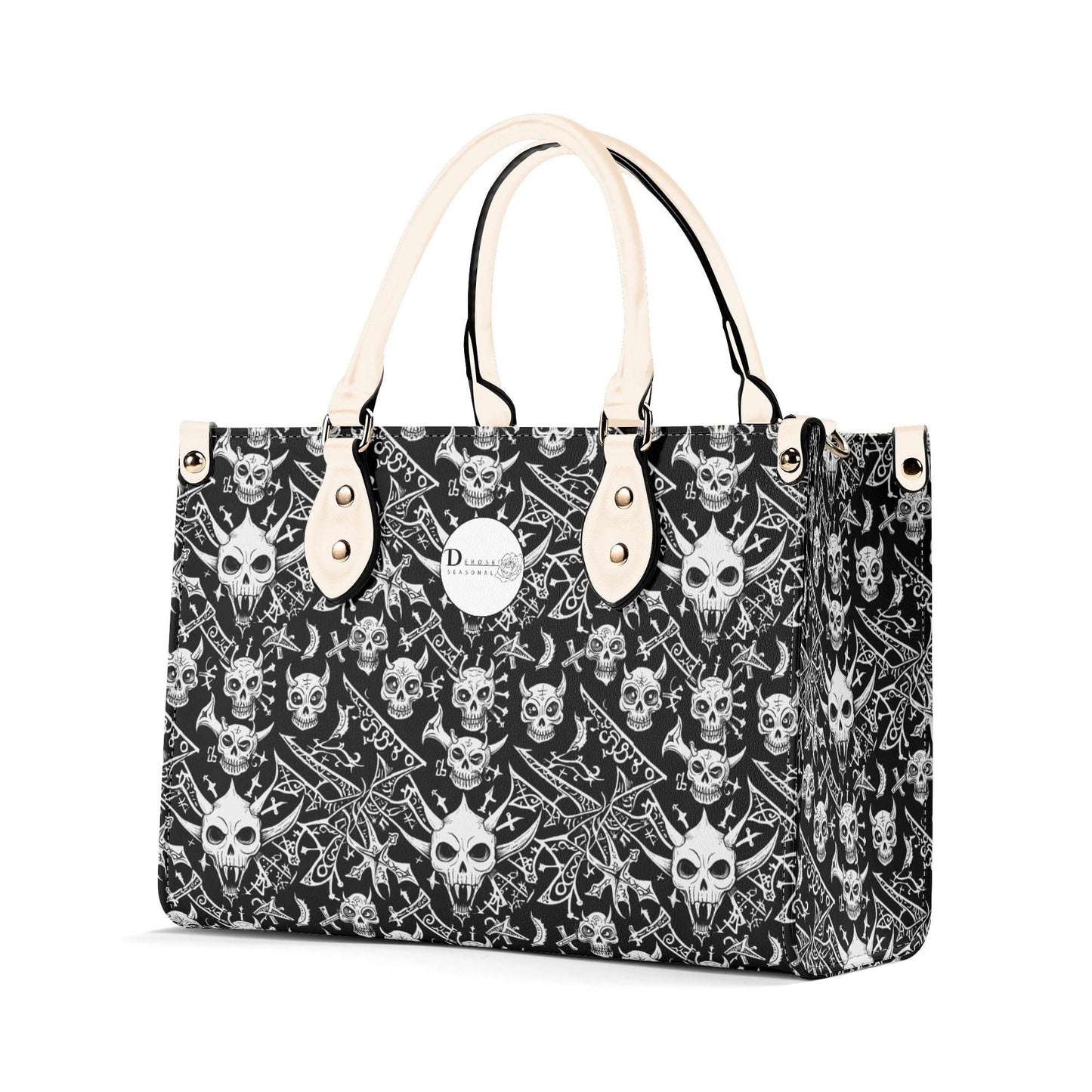 Little Devils Luxury Women's Leather Handbag (3 sizes) - DeRose Seasonal