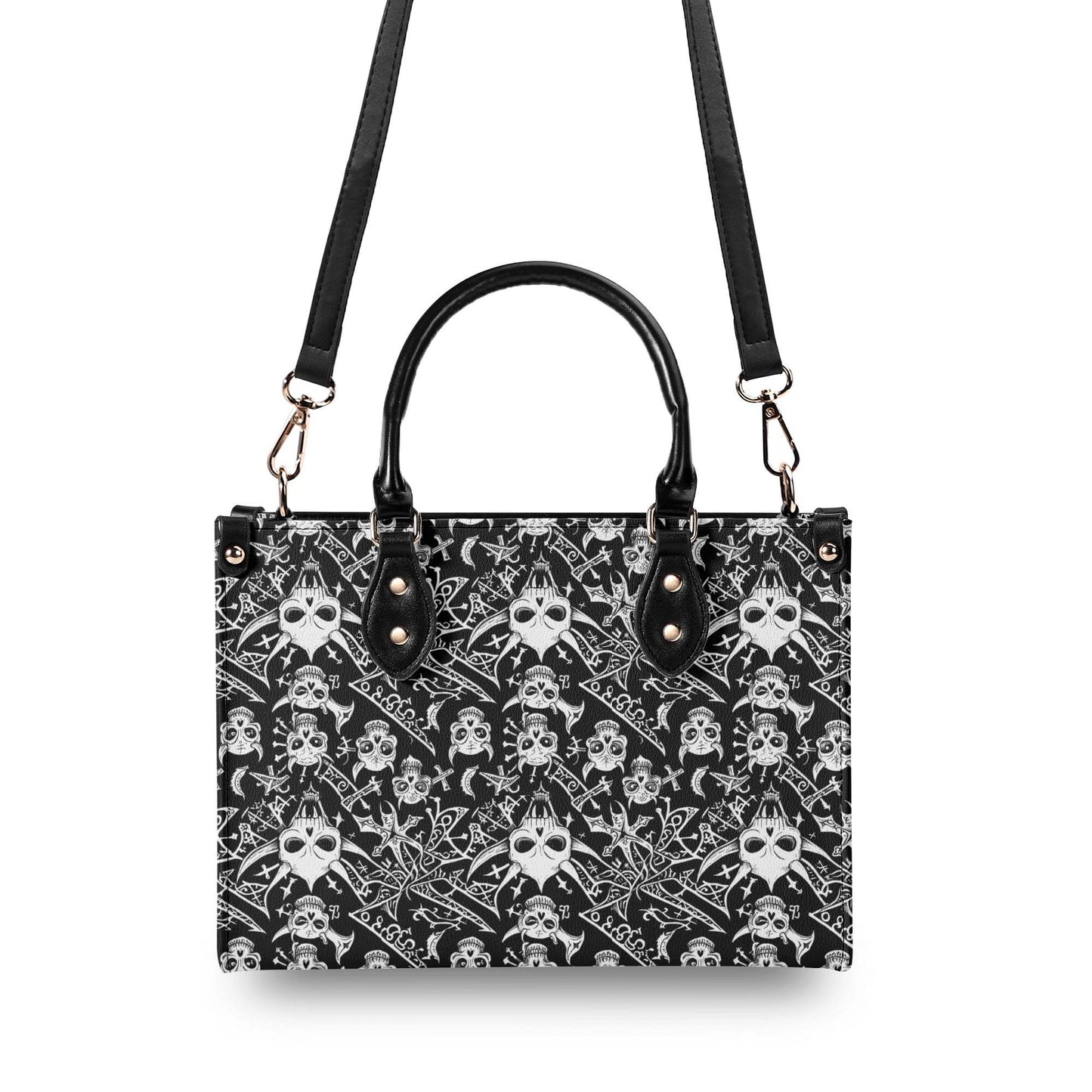 Little Devils Luxury Women's Leather Handbag (3 sizes) - DeRose Seasonal
