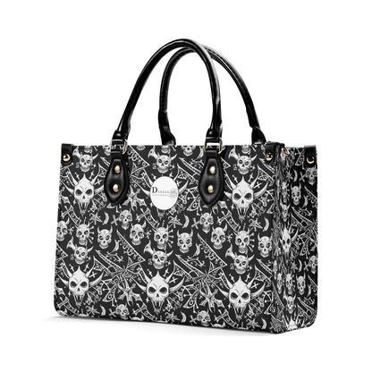 Little Devils Luxury Women's Leather Handbag (3 sizes) - DeRose Seasonal