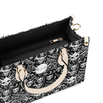 Little Devils Luxury Women's Leather Handbag (3 sizes) - DeRose Seasonal